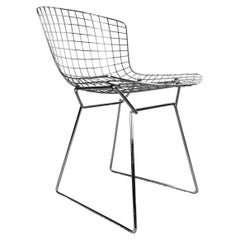Harry Bertoia Chrome Side Chair for Knoll, Vintage
