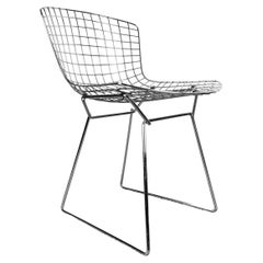 Harry Bertoia fauteuil d'appoint chromé pour Knoll, Vintage