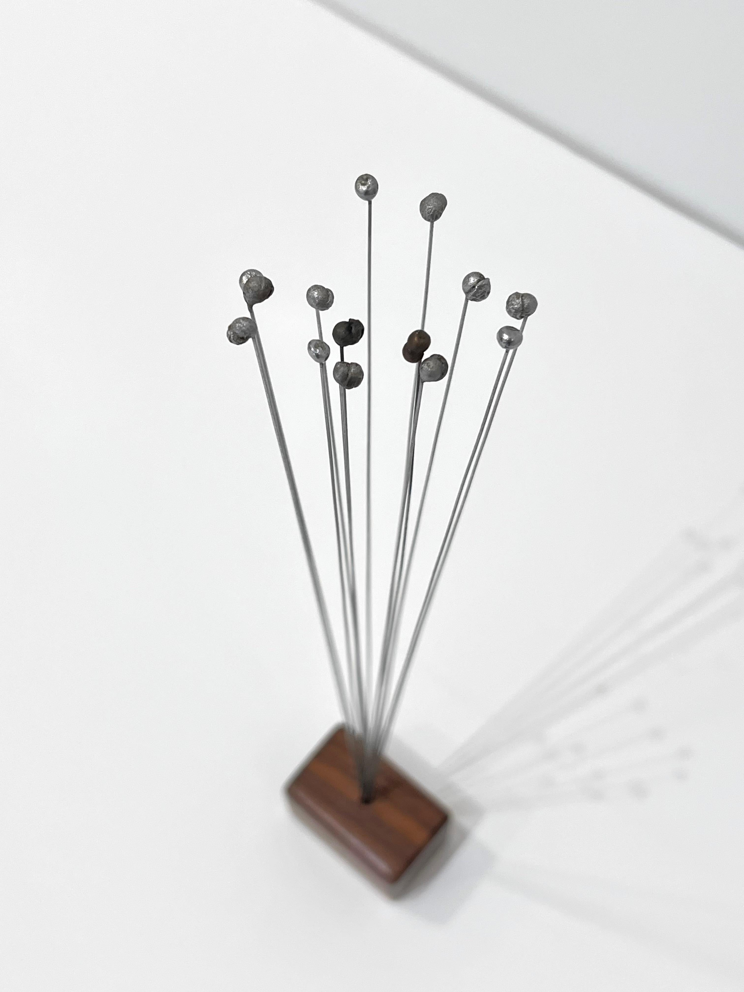 Custom Harry Bertoia Dandelion Needles Sculpture For Sale 1