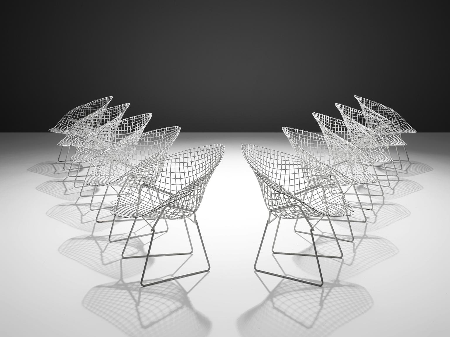 American Harry Bertoia 'Diamond' Chairs for Knoll, 1950s