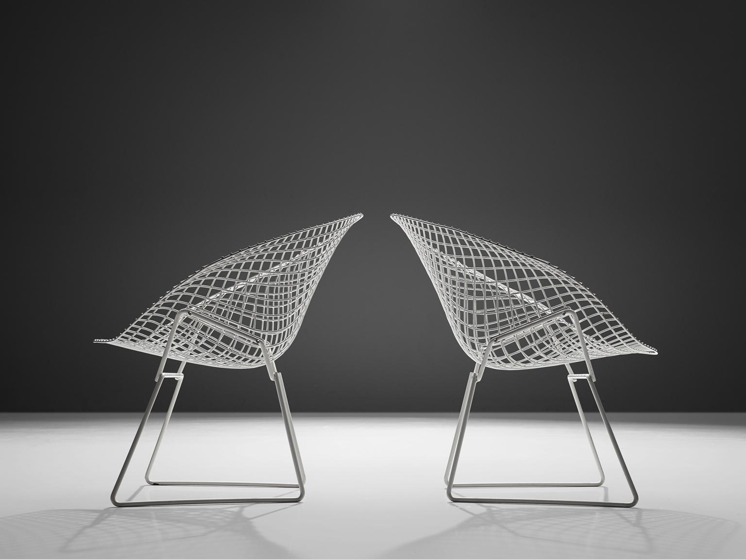 Mid-20th Century Harry Bertoia 'Diamond' Chairs for Knoll, 1950s