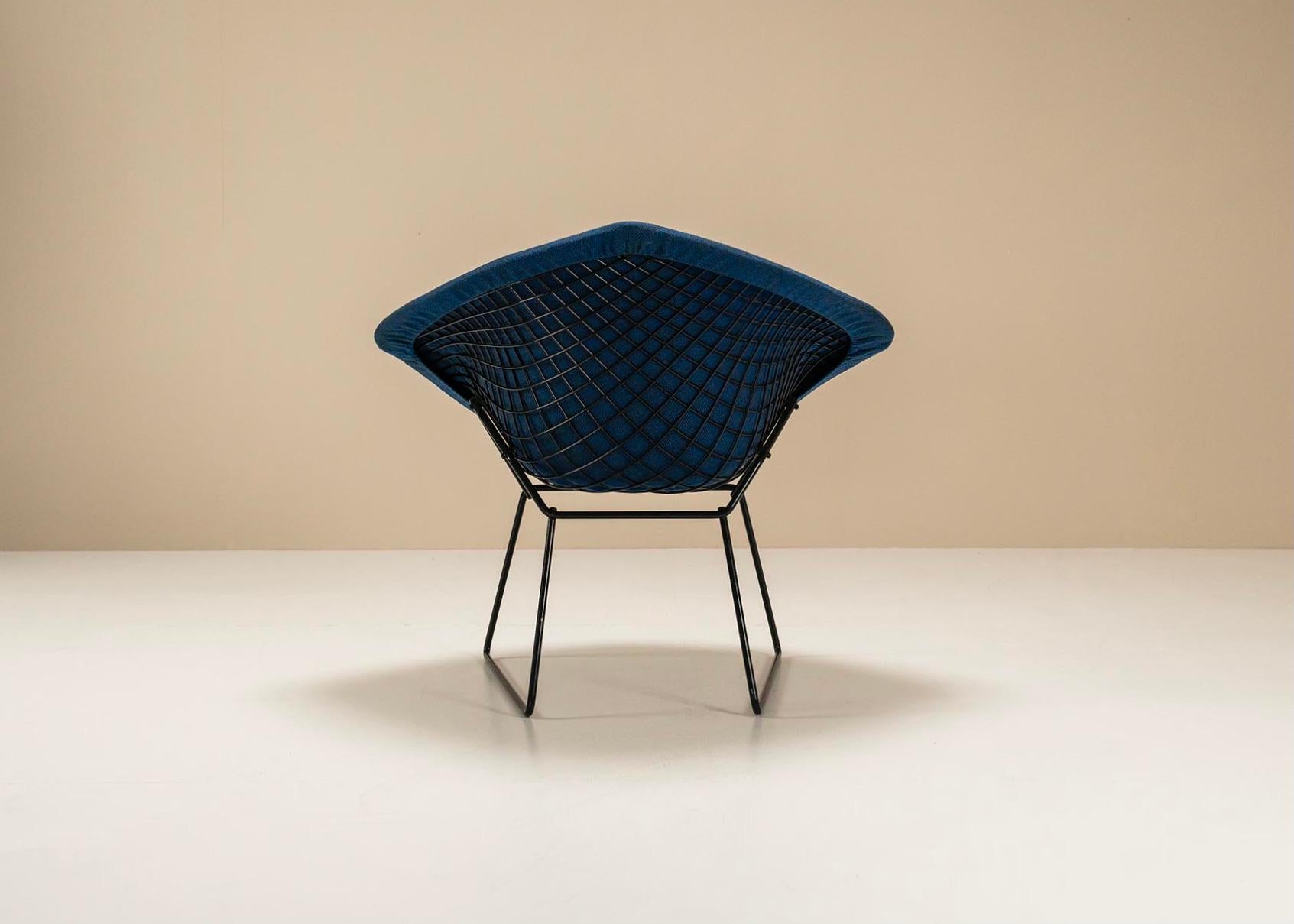 Milieu du XXe siècle Fauteuil de salon Diamond de Harry Bertoia pour Knoll, États-Unis, années 1980 en vente