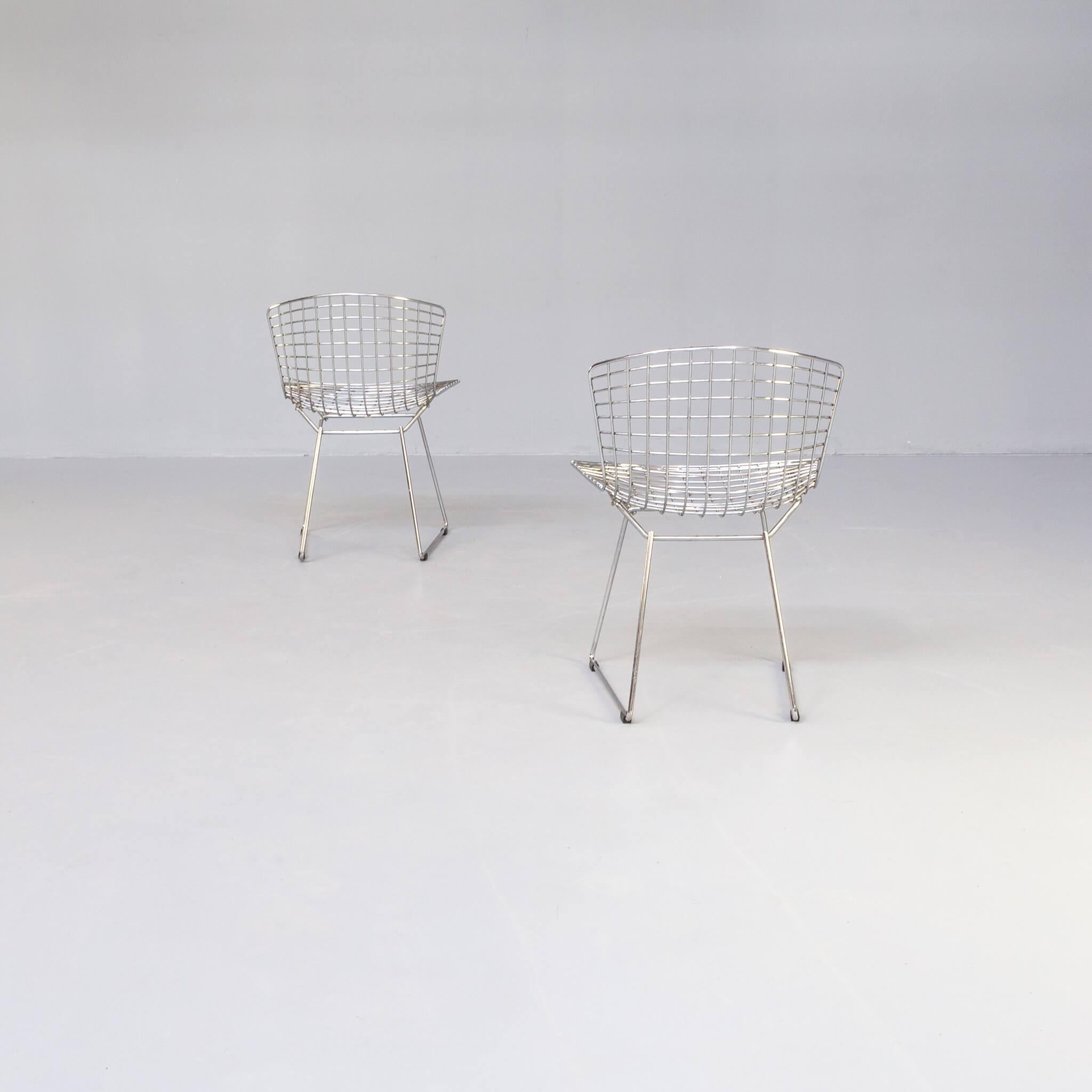 Harry Bertoia Dining or Side Chair for Knoll Set/2 1