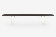 Harry Bertoia Early Solid Rosewood Slat Bench1951 First Year Production