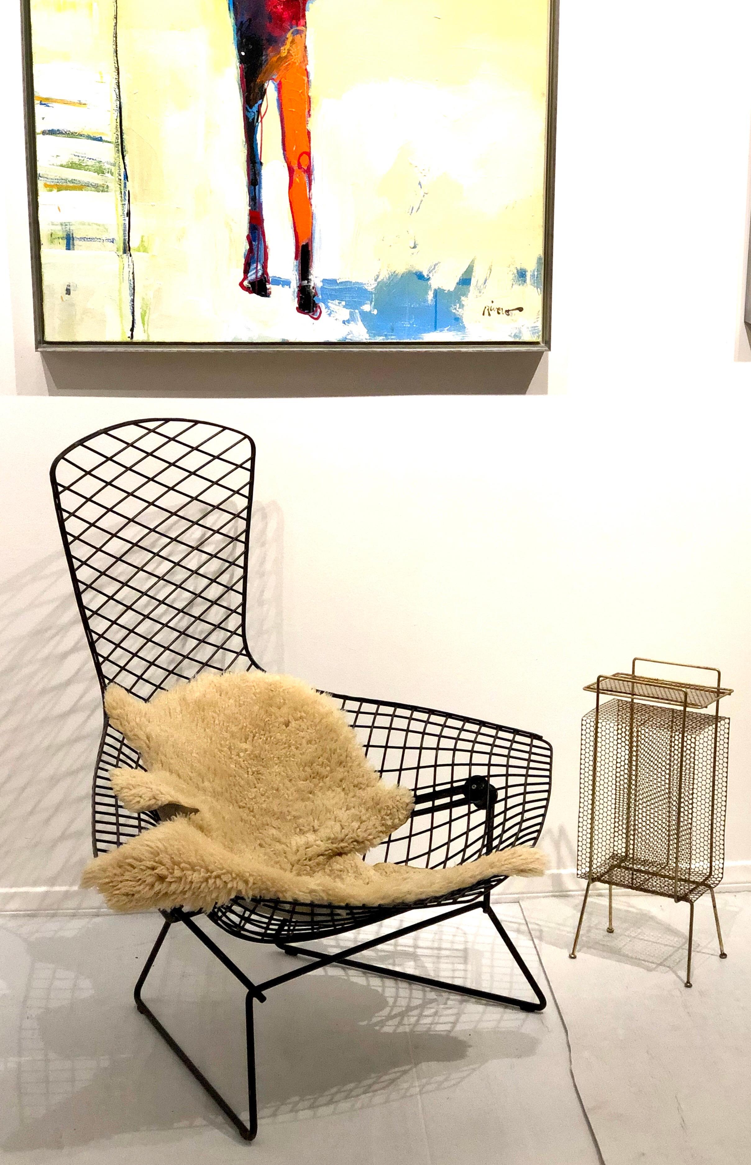 20th Century Harry Bertoia for Knoll Bird Chair Midcentury