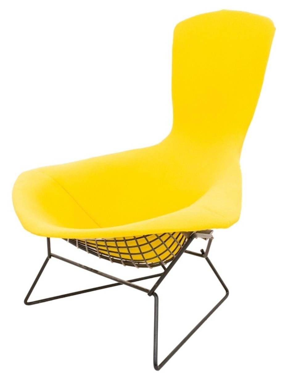 20th Century Harry Bertoia for Knoll Bird Lounge Chair & Stool