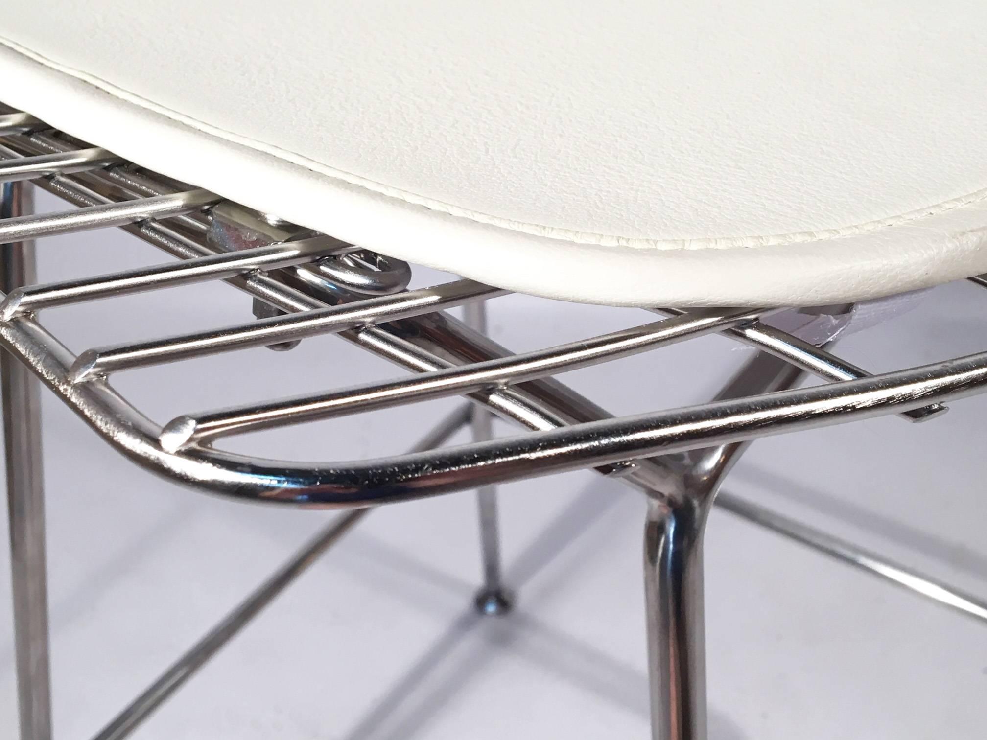 Harry Bertoia for Knoll Chrome Wire Bar Stools, Set of Five 2