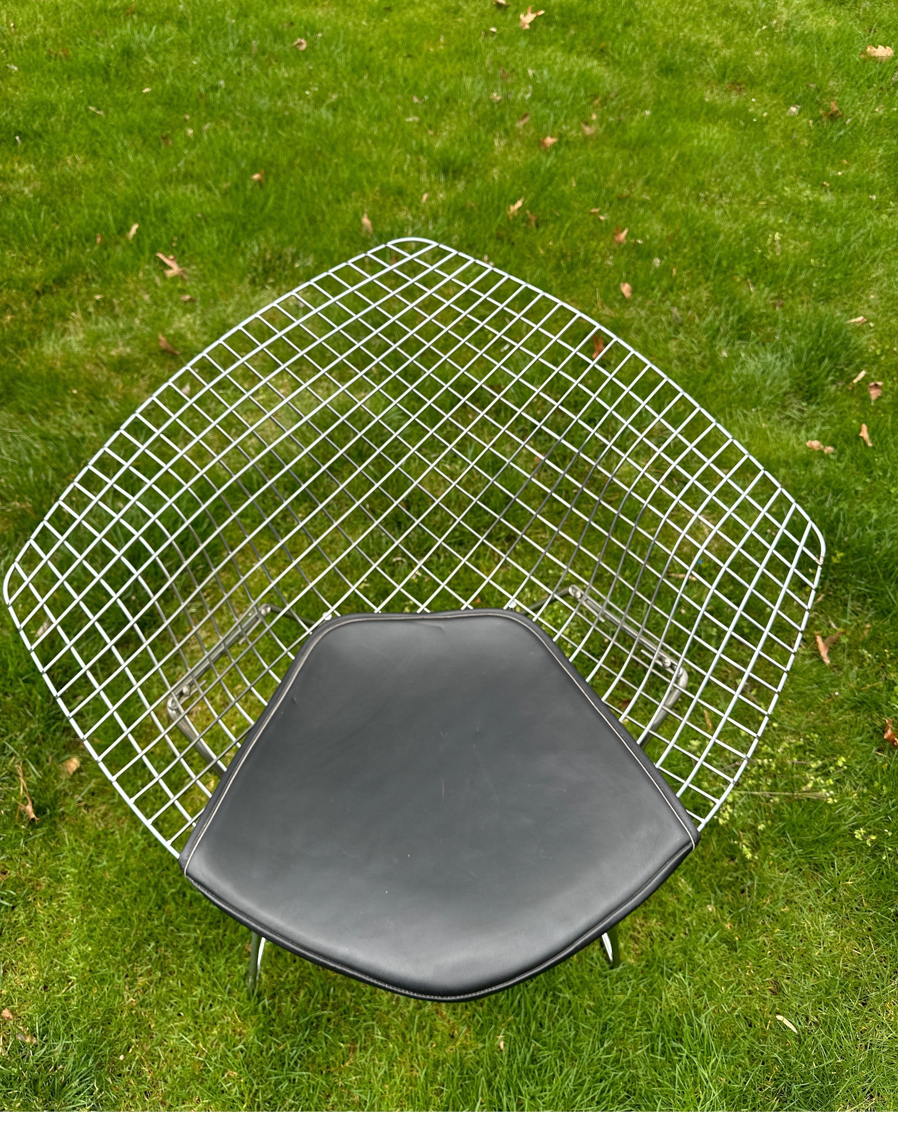 Harry Bertoia for Knoll Diamond Chair - Chrome For Sale 2