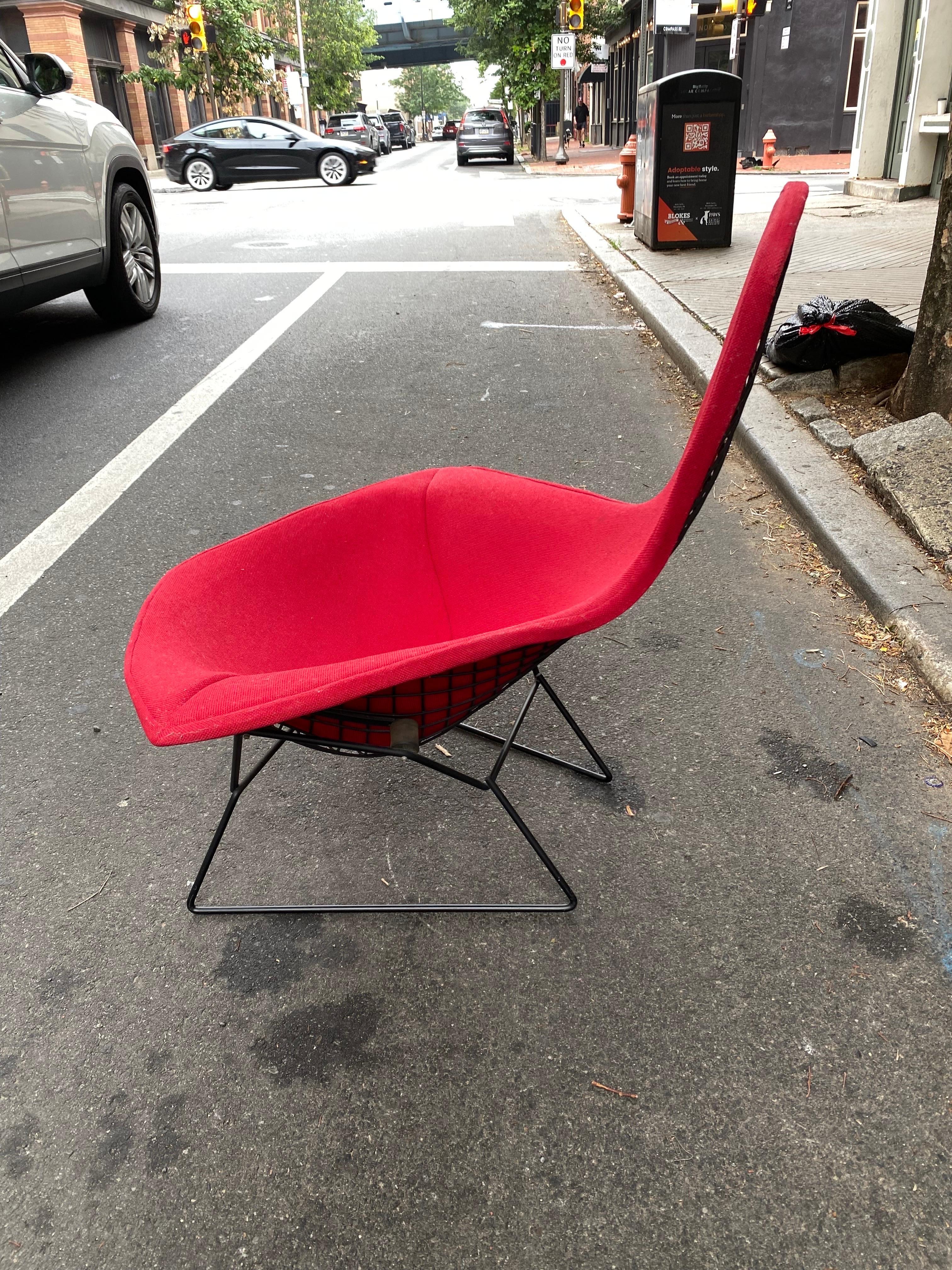 Mid-Century Modern Harry Bertoia pour Knoll fauteuil BIRD en vente