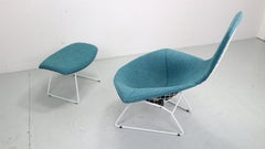 Harry Bertoia pour Knoll International Bird Chair and Ottoman