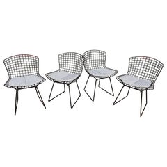 Harry Bertoia for Knoll Set of 4 Dining Chairs