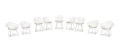 Harry Bertoia pour Knoll. Lot de 5 chaises. Années 1970.