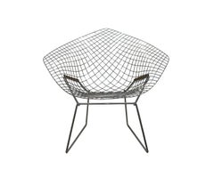 Harry Bertoia für Knoll, Draht-Diamantstuhl, Mid-Century Modern