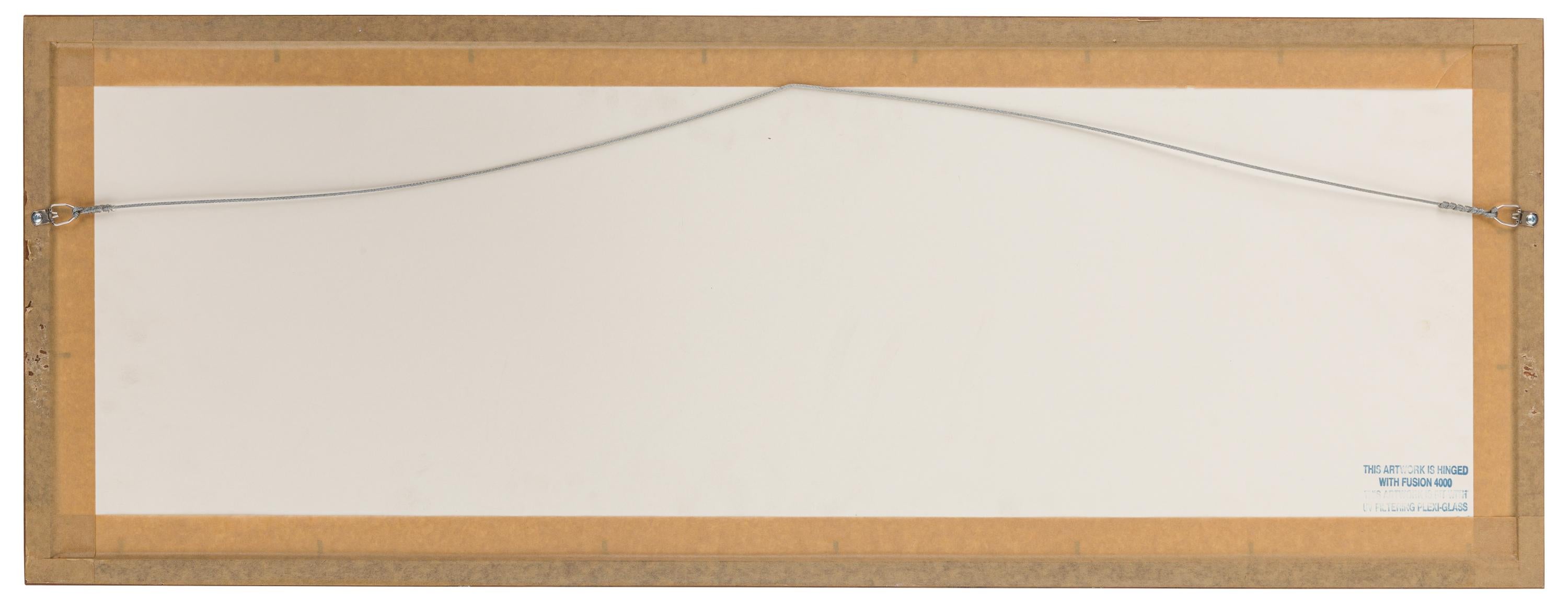 Harry Bertoia Framed Monoprint on Rice Paper, USA, 1960s For Sale 2