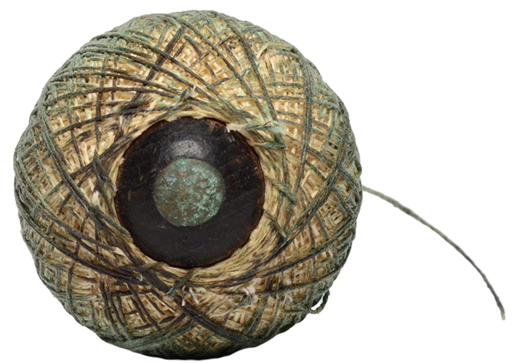 An exceptionally rare handmade gong mallet by Harry Bertoia ca, 1960

Harry usually used found objects and spare pieces of wood to create mallets for his various gongs. Ordinarily consisting of a spare rag wrapped around a ball or wood, and a pole