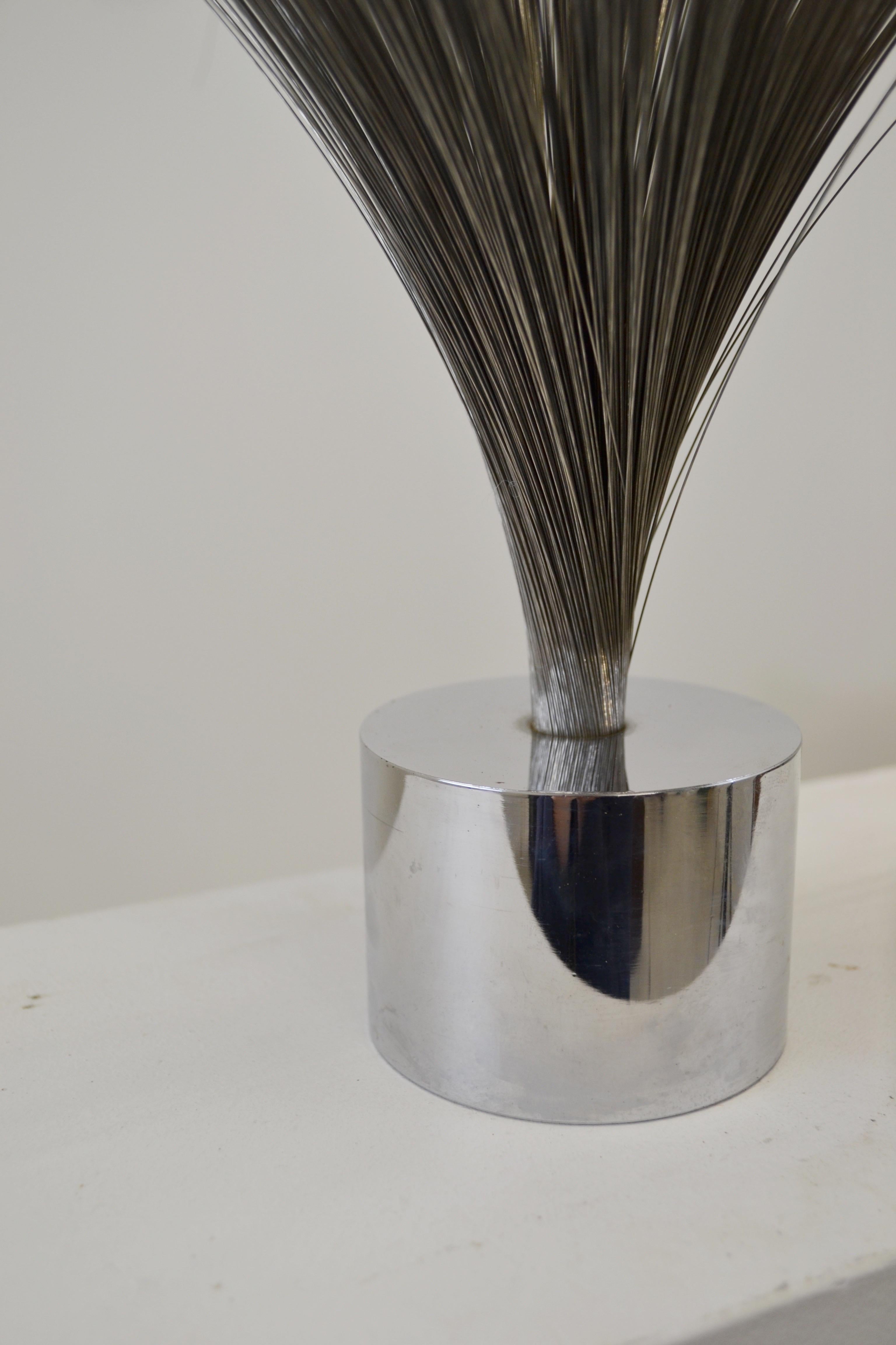 Americano Scultura cinetica a spruzzo di Harry Bertoia - Anni '70 in vendita