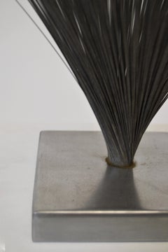 Harry Bertoia Kinetic Spray Sculpture, Steel, Mid-Century Modern
