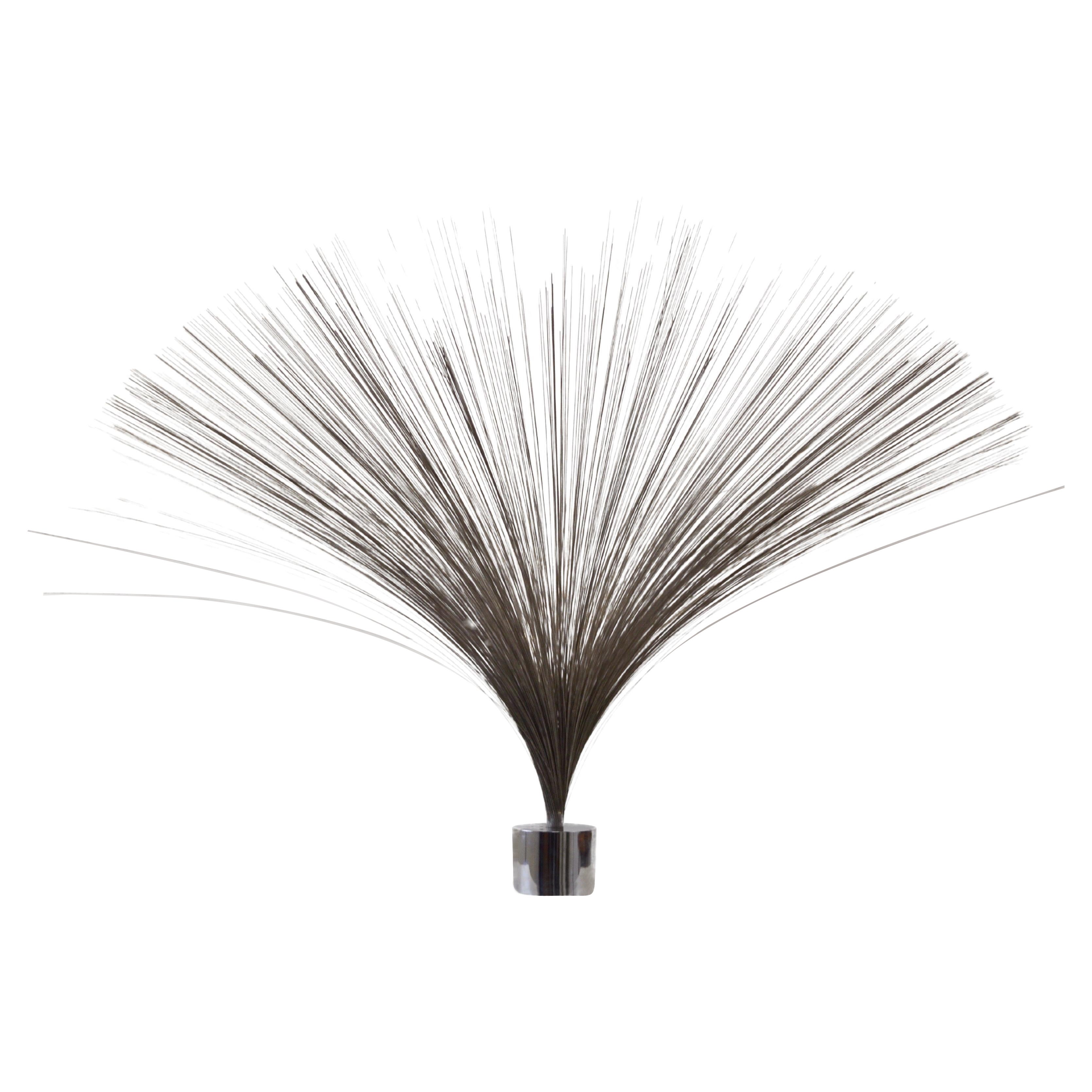Harry Bertoia Kinetic Spray Sculpture, Steel, Mid-Century Modern