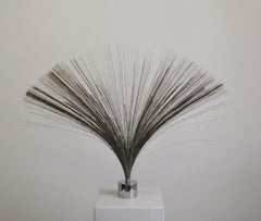 Harry Bertoia Kinetic Spray Sculpture, Steel Rods, Mid-Century Modern