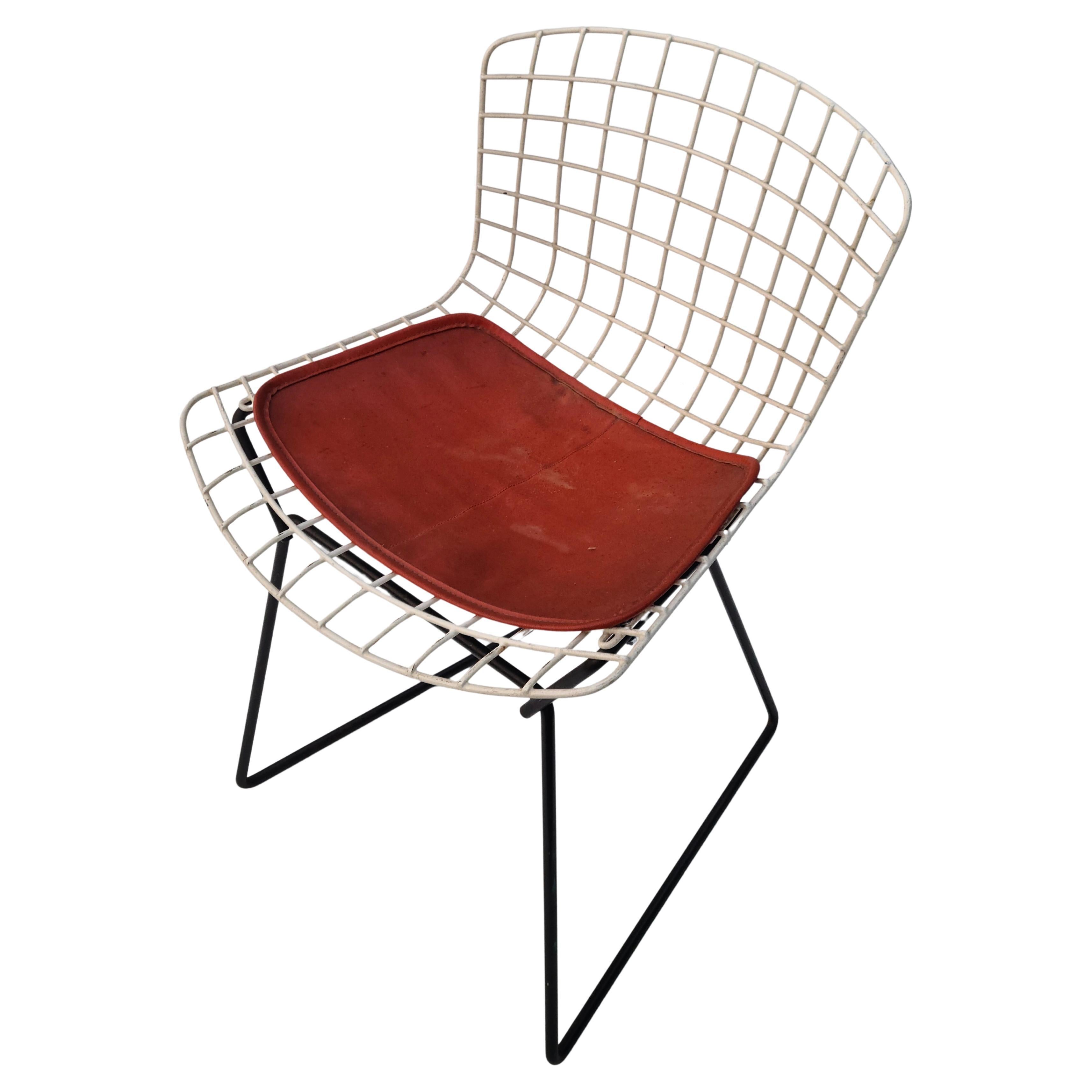 Harry Bertoia Knoll Associates Small Wire Child Chair For Sale at 1stDibs