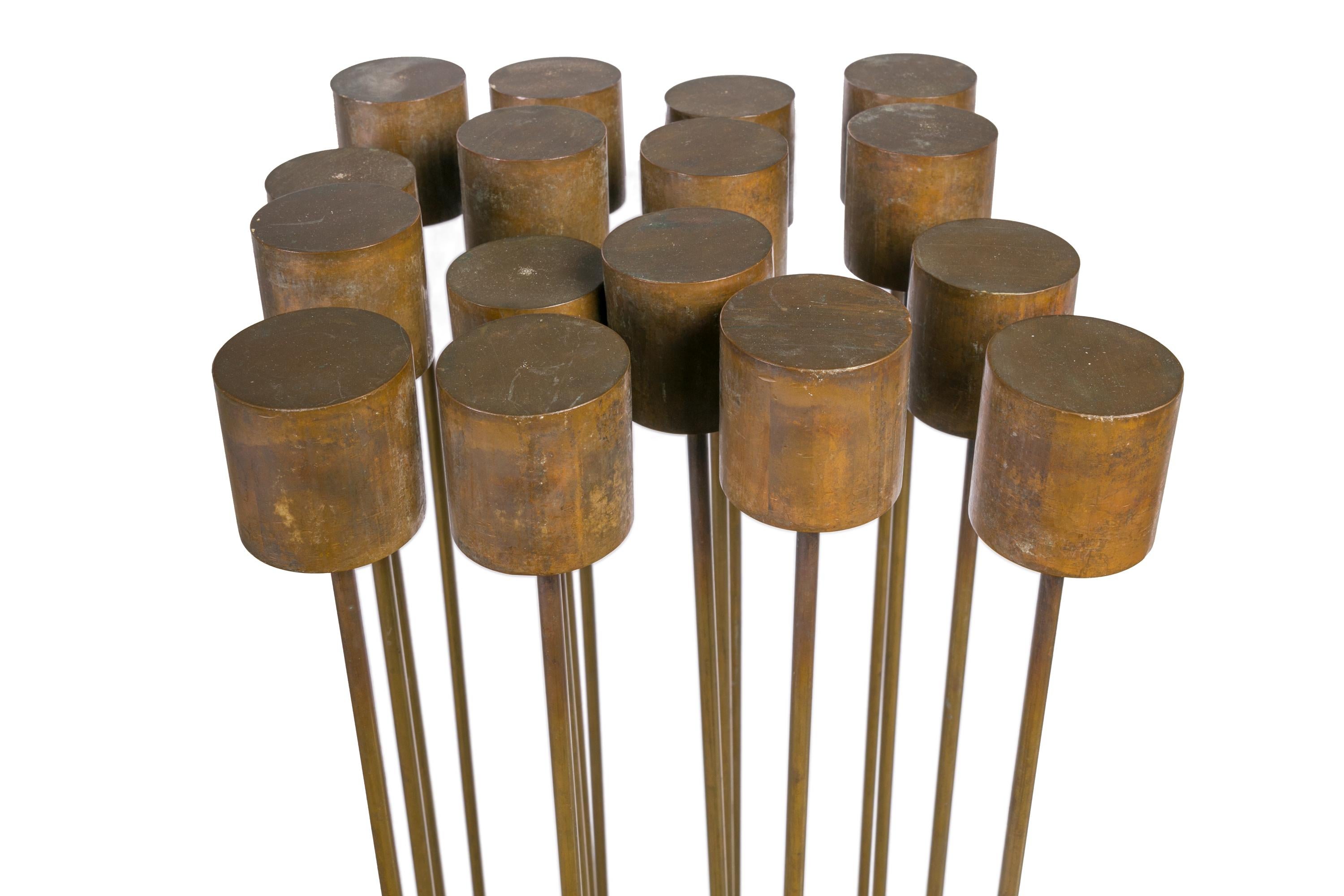 Harry Bertoia Large Beryllium Copper and Bronze Sonambient Sculpture, USA, 1960s In Excellent Condition In New York, NY