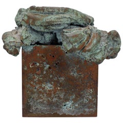 Harry Bertoia Melt Pressed Bronze Sculpture, 1970s
