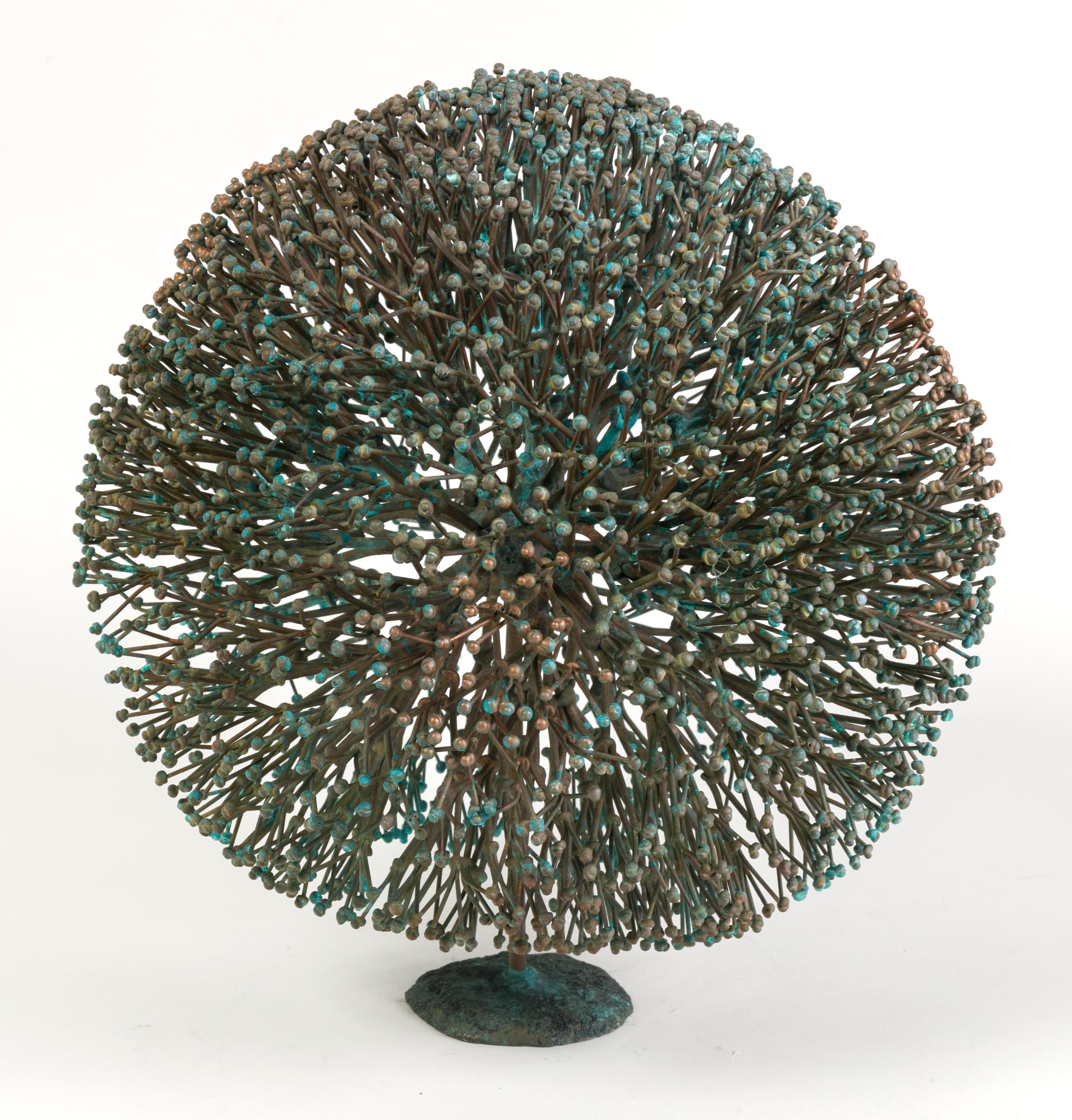 A fine example of Bertoia's highly sought after Bush sculptures. It's size and density make it a excellent addition to any collection.