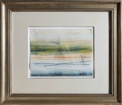 Untitled 3, Modern Abstract Monotype by Harry Bertoia