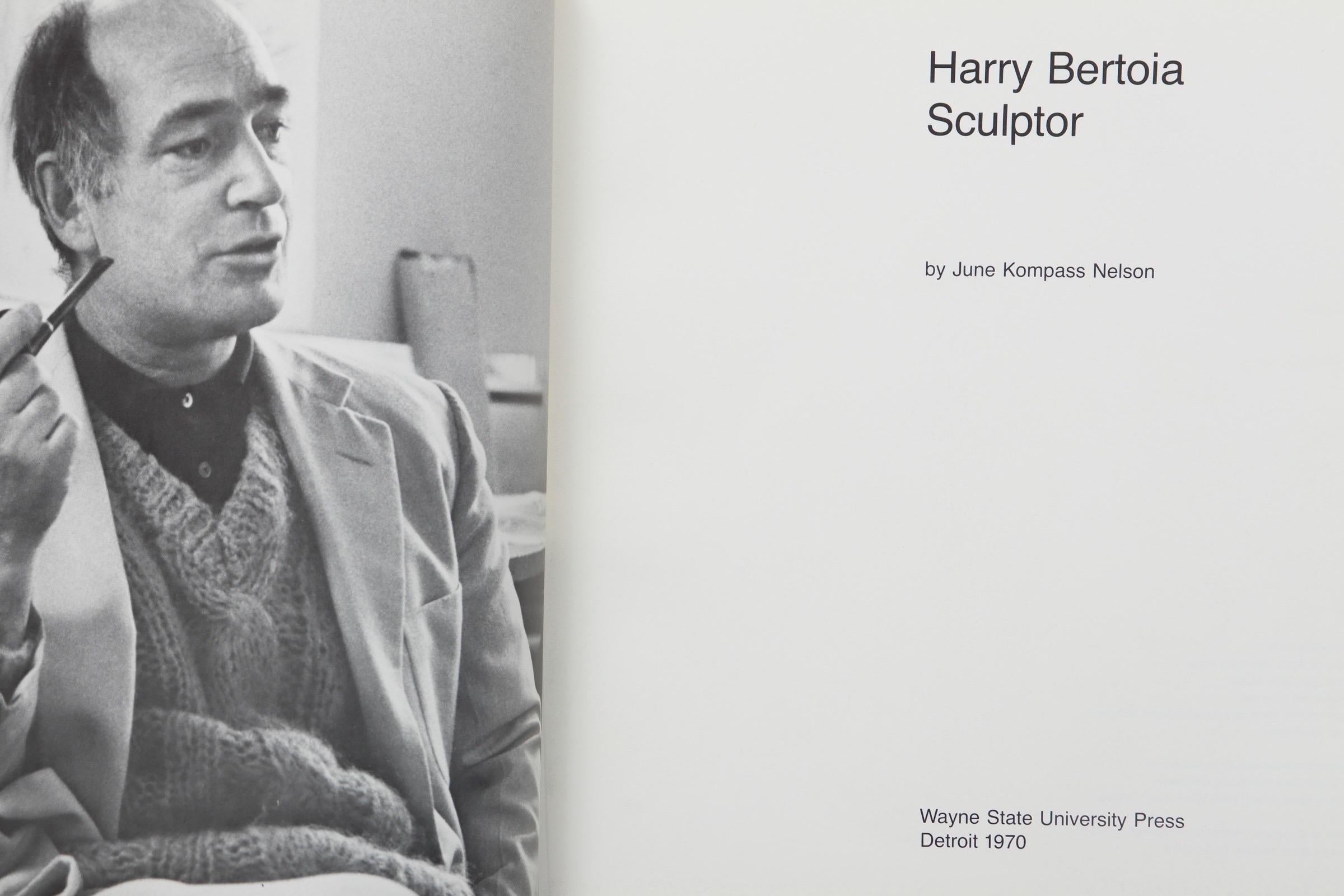 Mid-Century Modern Harry Bertoia, sculpteur de June Kompass Nelson en vente