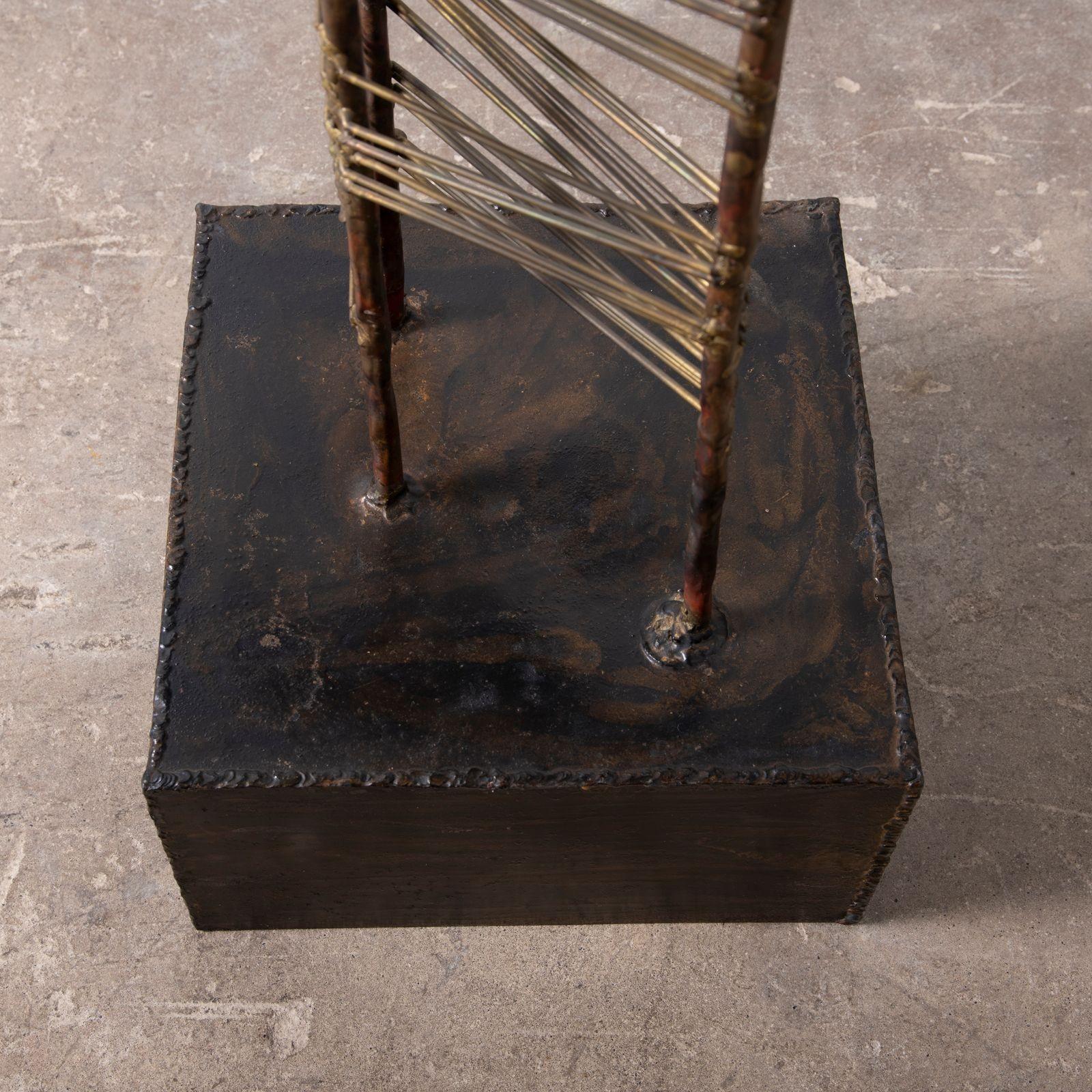 Brutalist Free Standing Sculpture by Stuart Matthews For Sale 8
