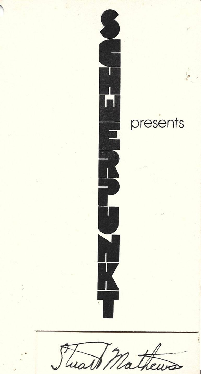 Brutalist Free Standing Sculpture by Stuart Matthews For Sale 11