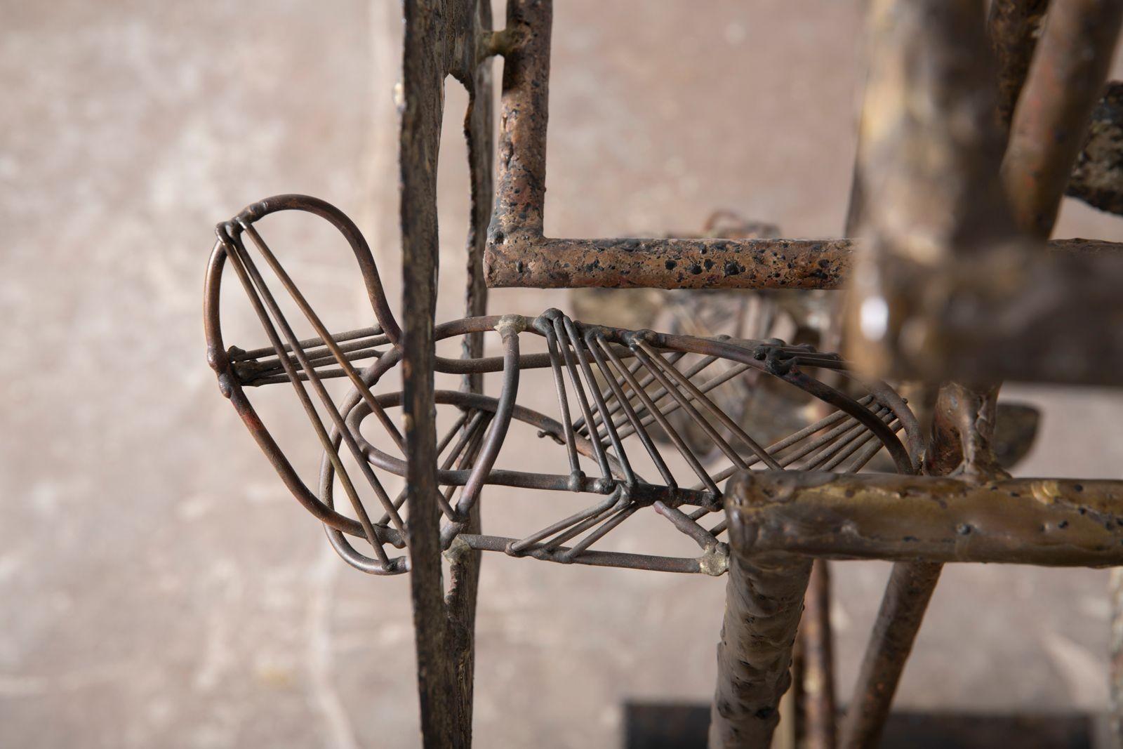 Brutalist Free Standing Sculpture by Stuart Matthews For Sale 5