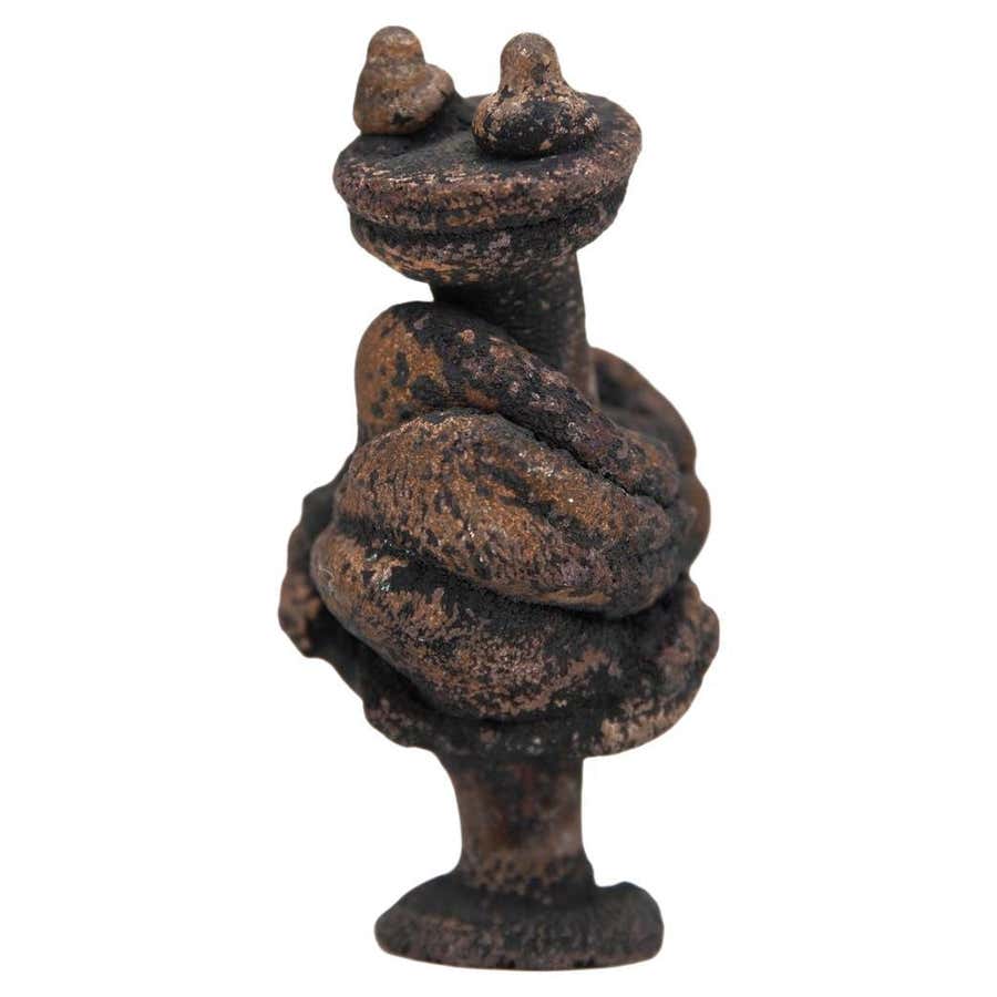 Harry Bertoia Melt Pressed Bronze Figural Sculpture, 1970s
