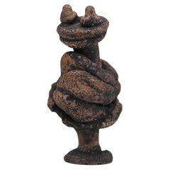 Harry Bertoia Melt Pressed Bronze Figural Sculpture, 1970s