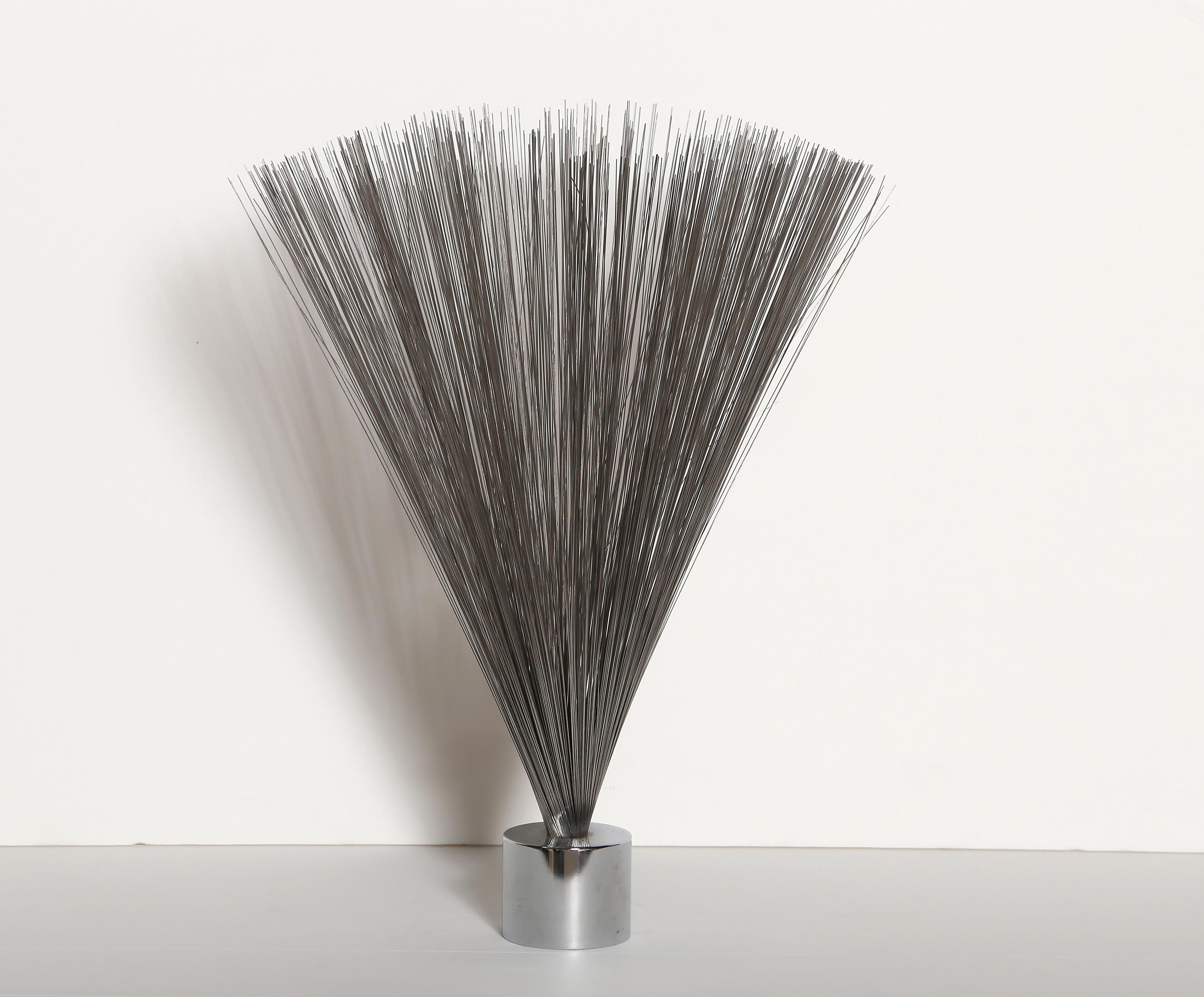 Spray Sculpture, Modern Wire Kinetic Sculpture after Harry Bertoia