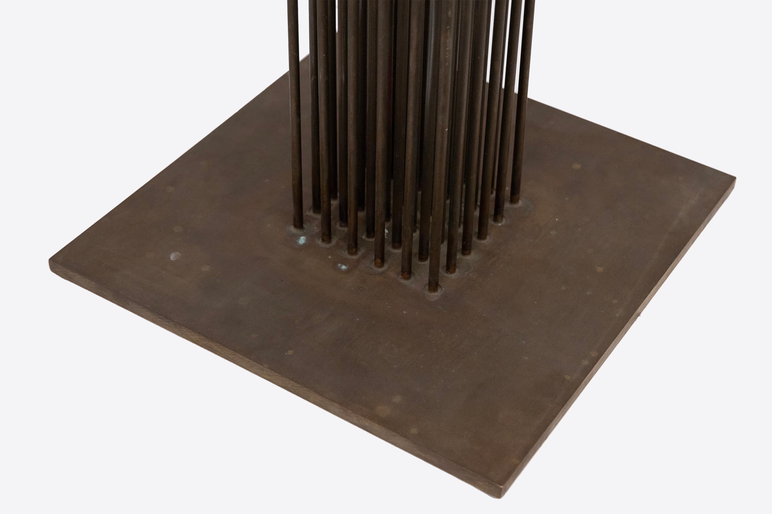 Ohne Titel (Klingende Skulptur) – Sculpture von Harry Bertoia