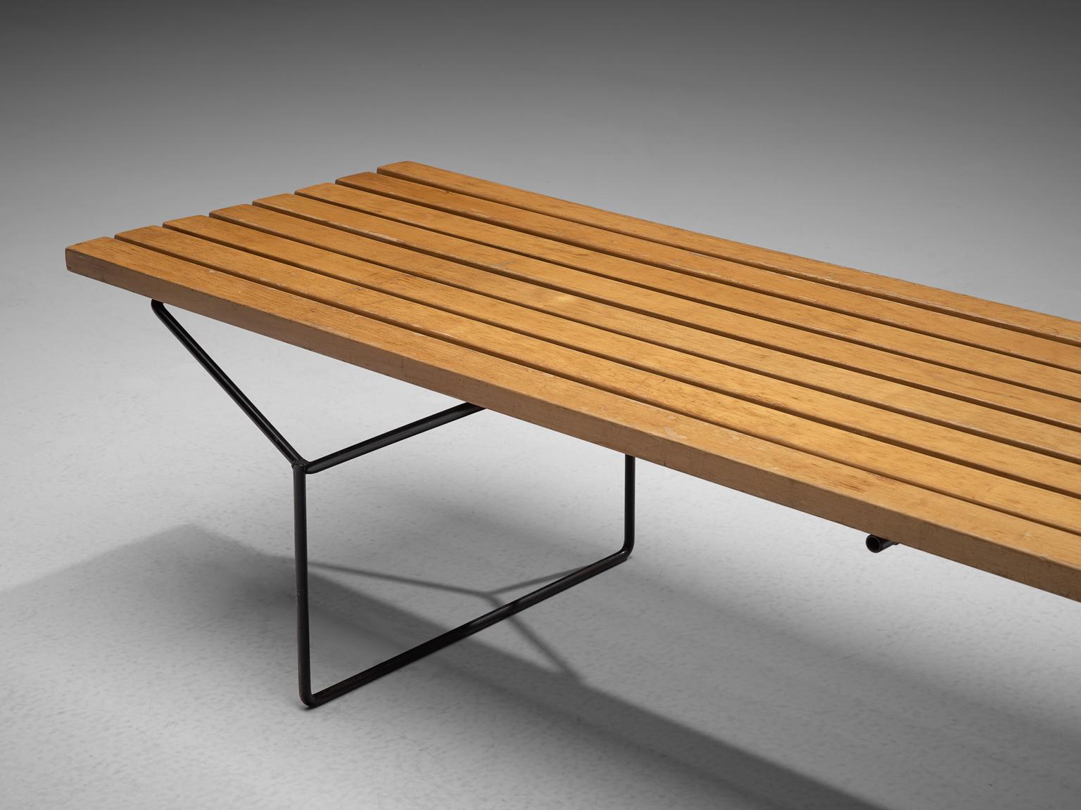 American Harry Bertoia Slat Bench for Knoll
