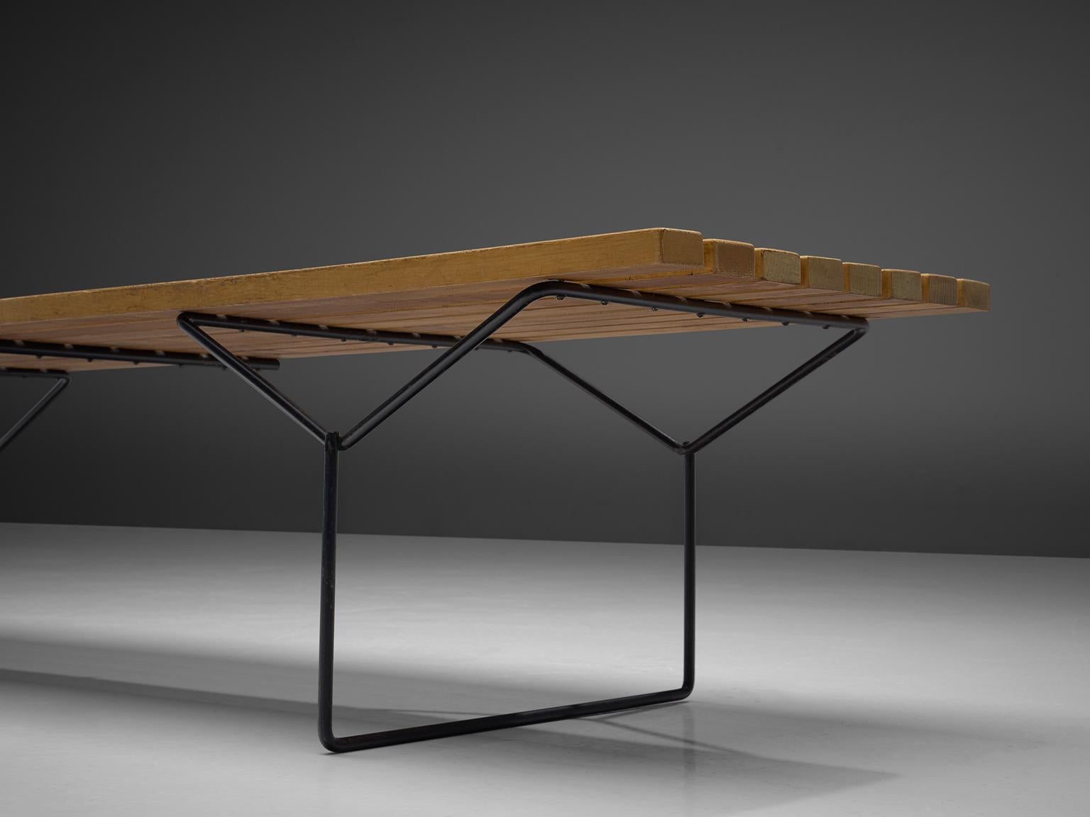Harry Bertoia Slat Bench for Knoll In Excellent Condition In Waalwijk, NL