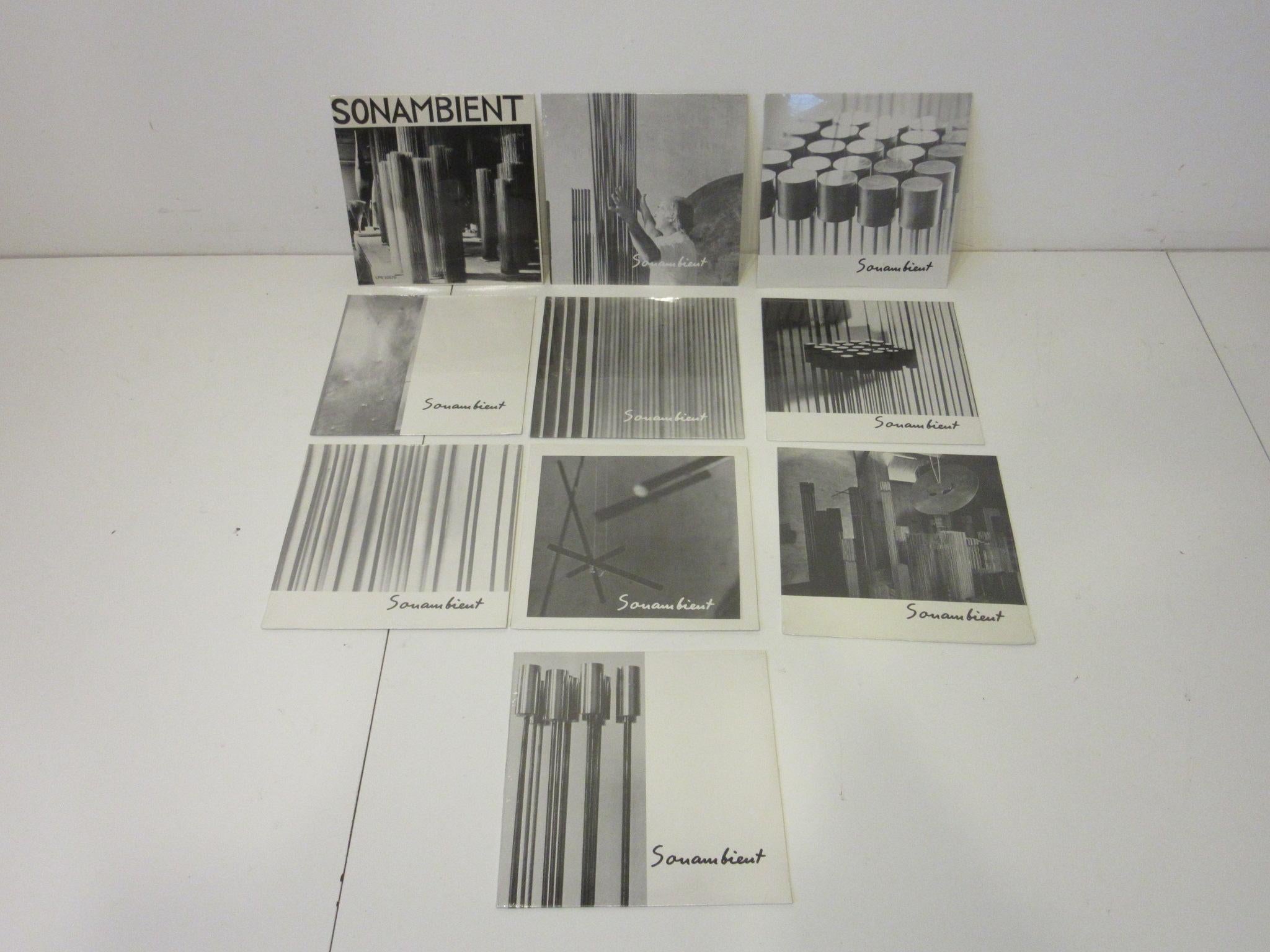 Harry Bertoia Sonambient Sculpture Sound Record Collection 5
