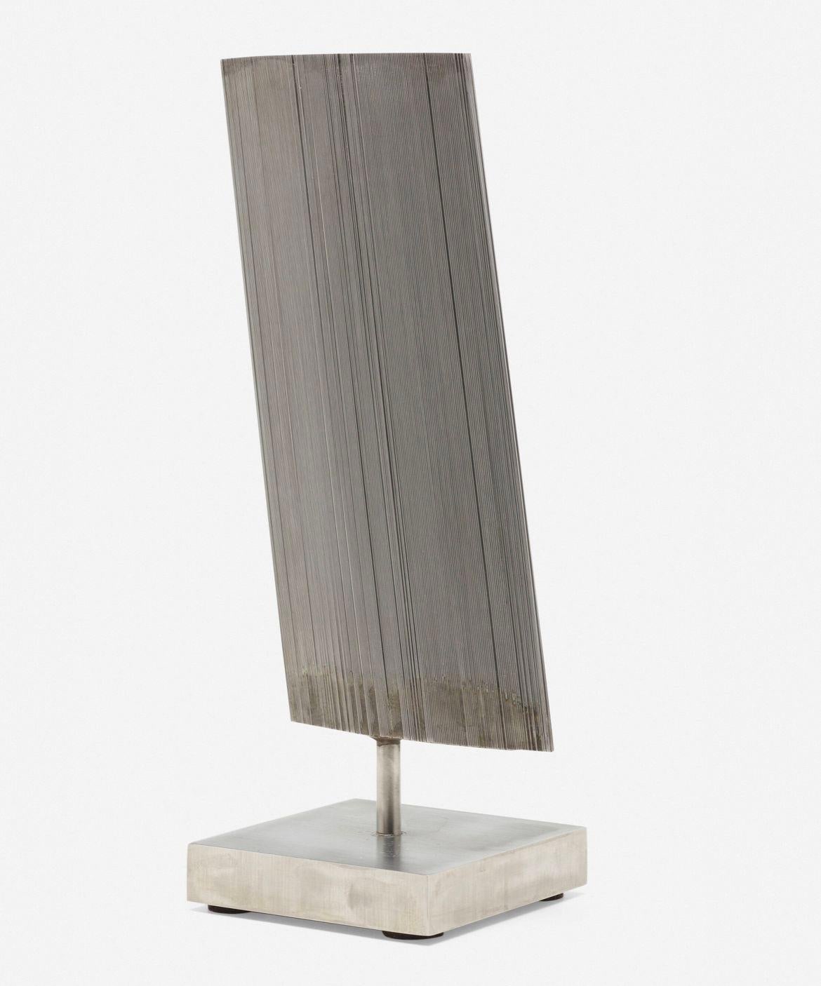 Scultura in filo d'acciaio di Harry Bertoia 1975 In condizioni buone in vendita a Chicago, IL