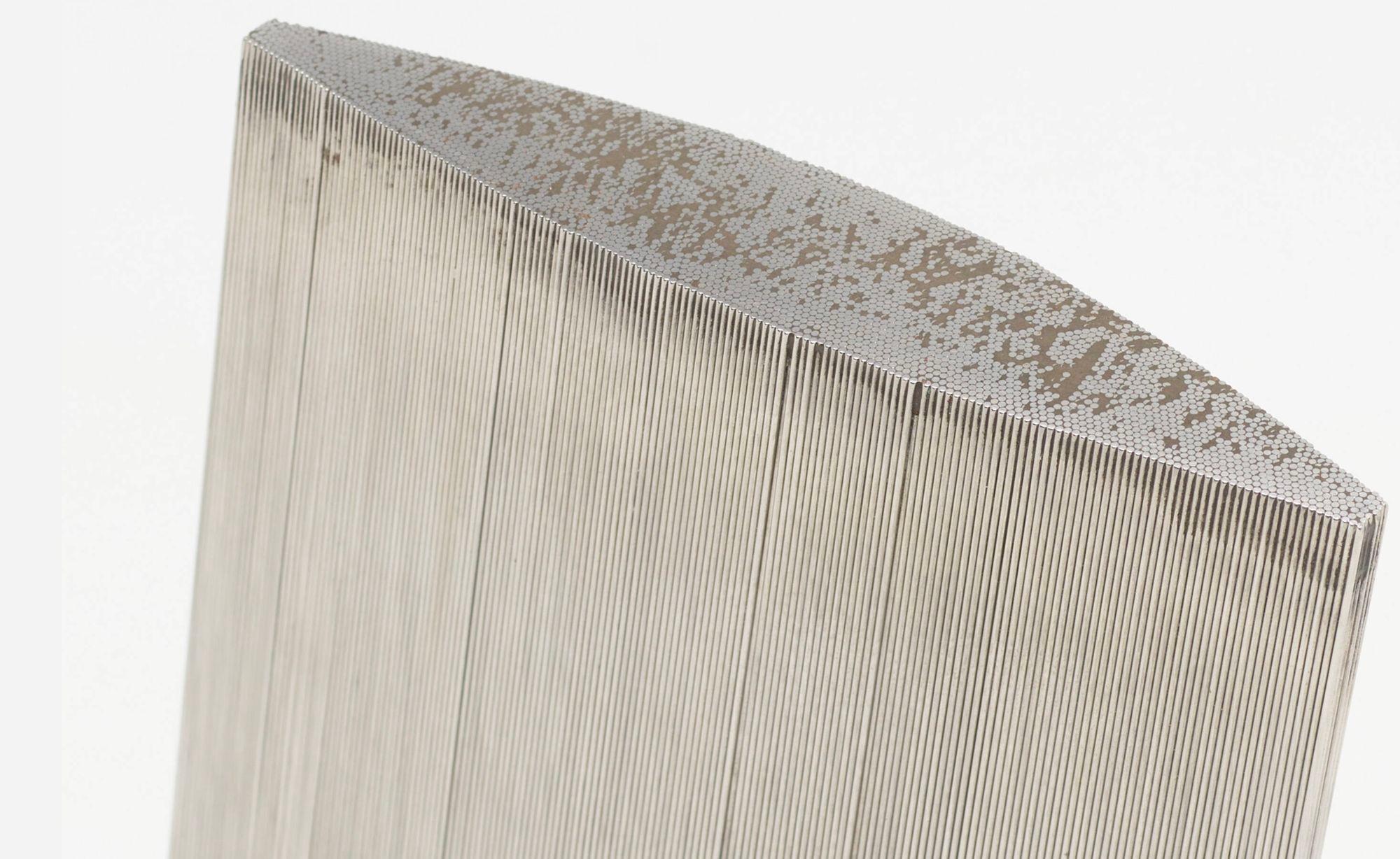 Acciaio da gioielleria Scultura in filo d'acciaio di Harry Bertoia 1975 in vendita
