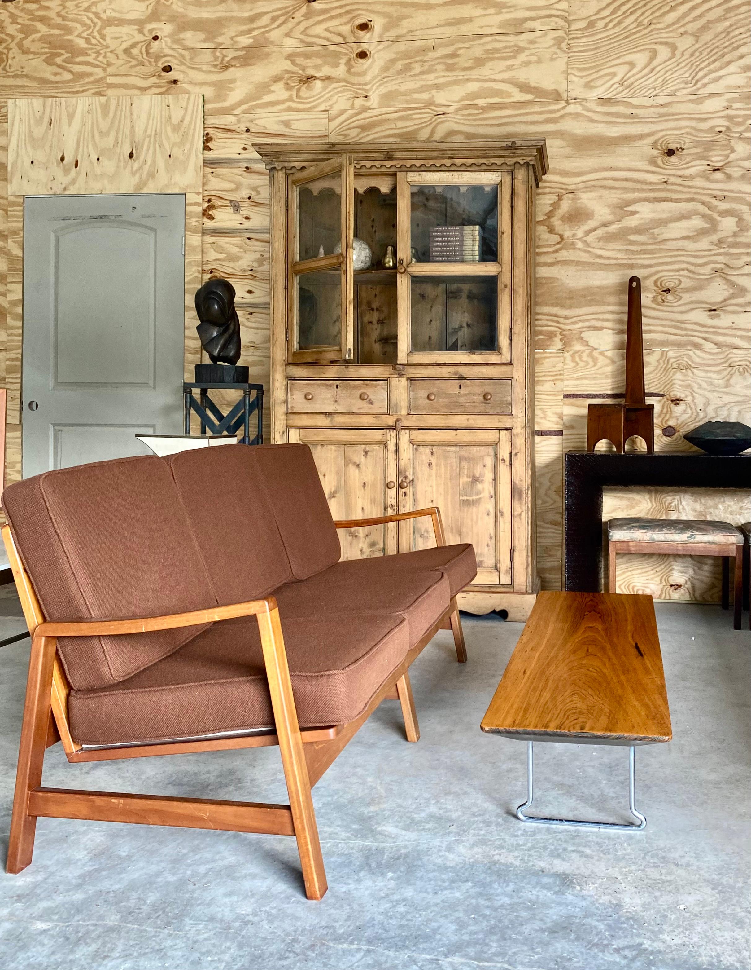 Banco moderno de mediados de siglo estilo Harry Bertoia Moderno de mediados de siglo en venta