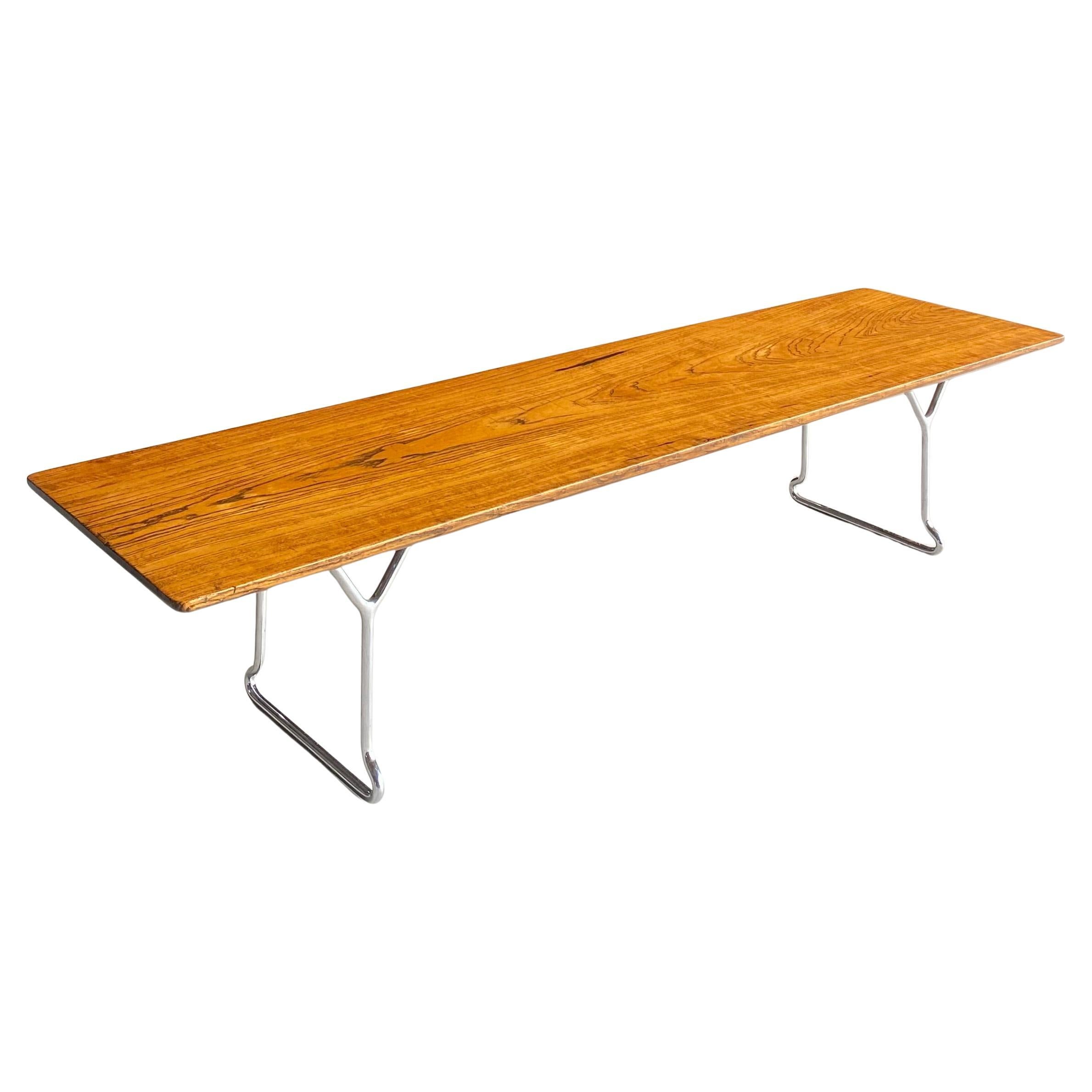 Harry Bertoia-Style Midcentury Modern bench