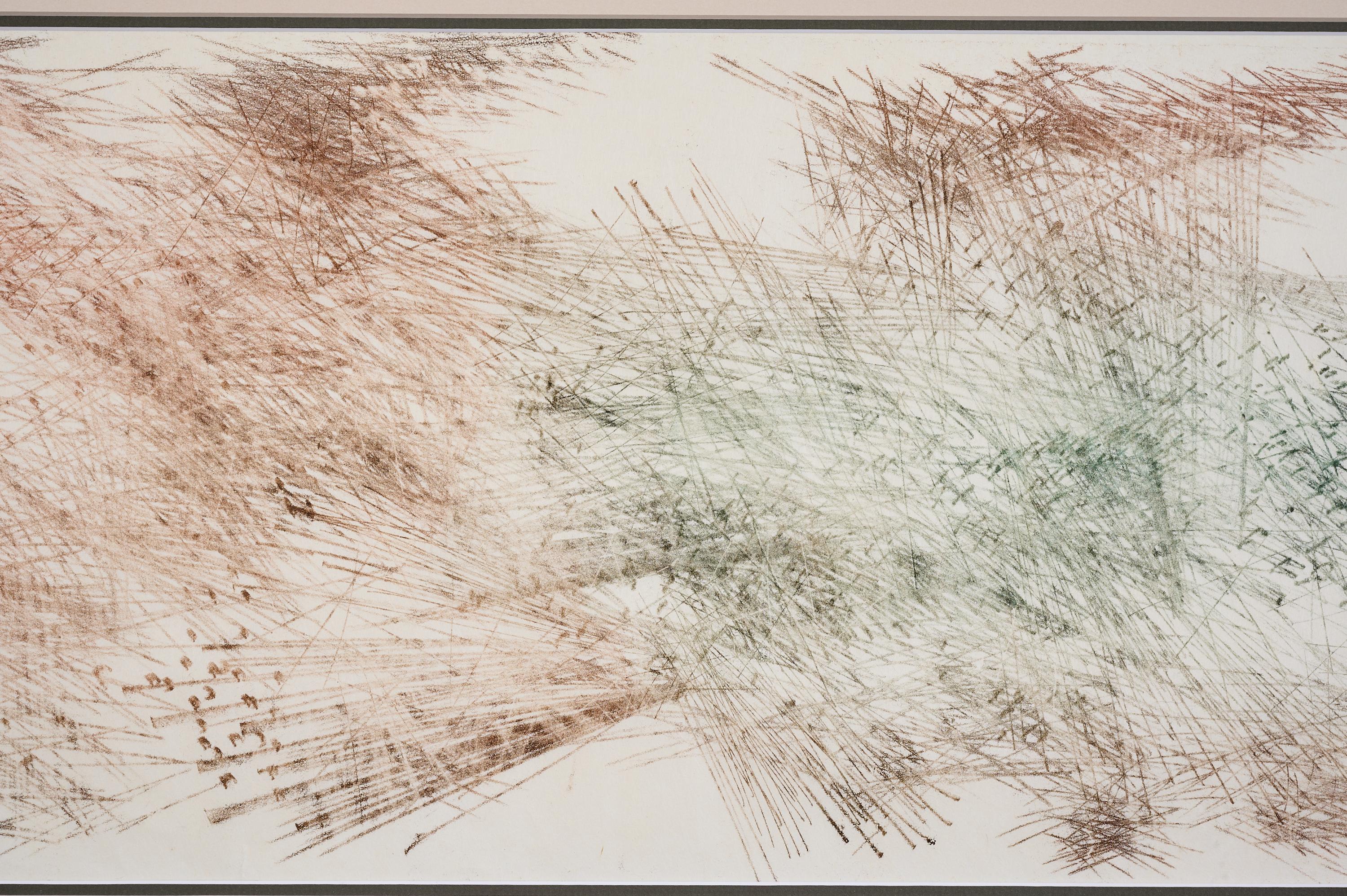 Harry Bertoia: Untitled, Framed Monotype on Rice Paper, United States 1960s For Sale 1
