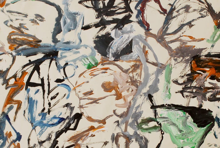 Figurative Expressionism, archived number 12699 - Painting by Harry Bertschmann