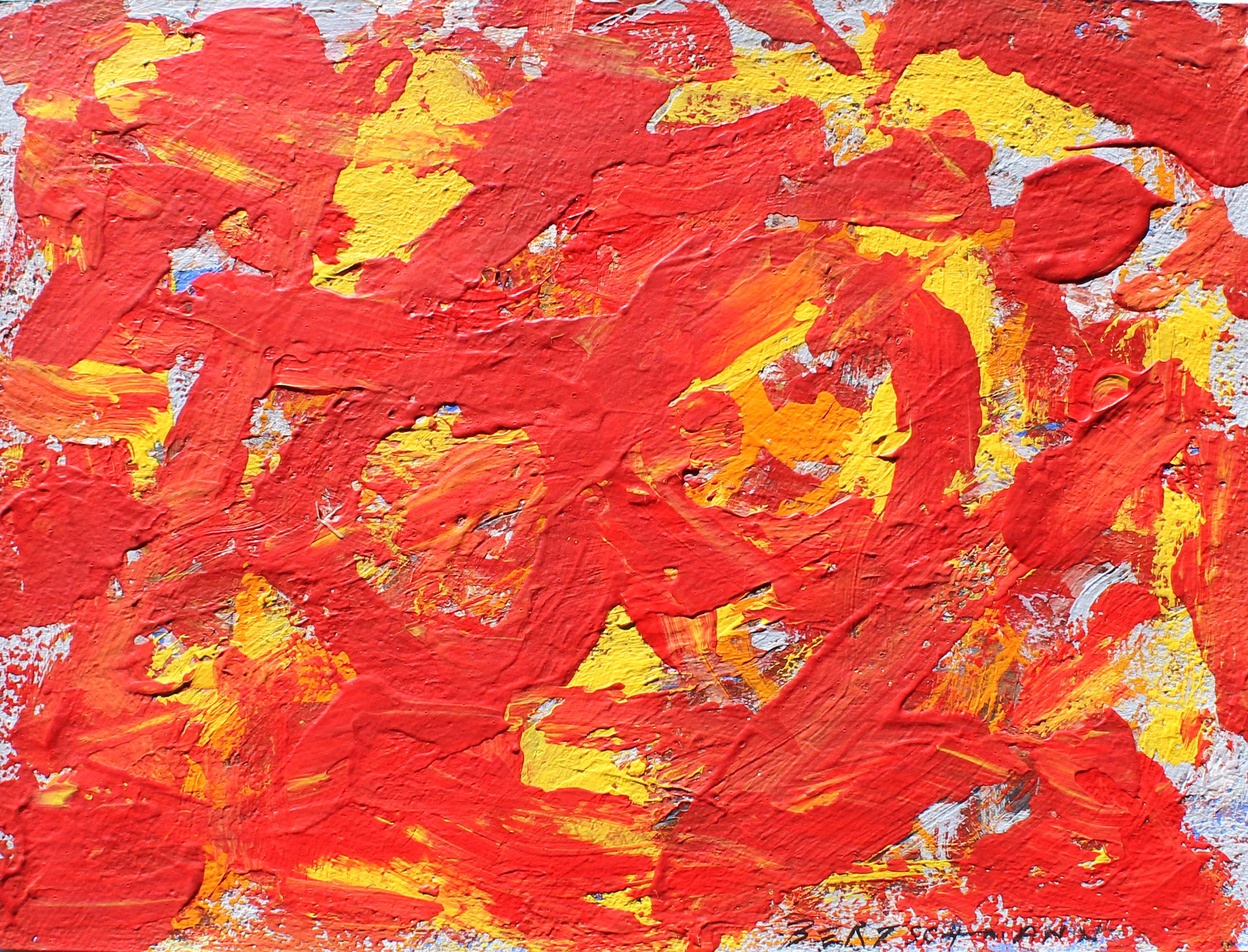 Untitled, archived no. 46 - Painting by Harry Bertschmann