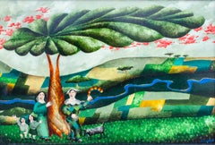 Harry Bilson Fantastical Landscape Painting