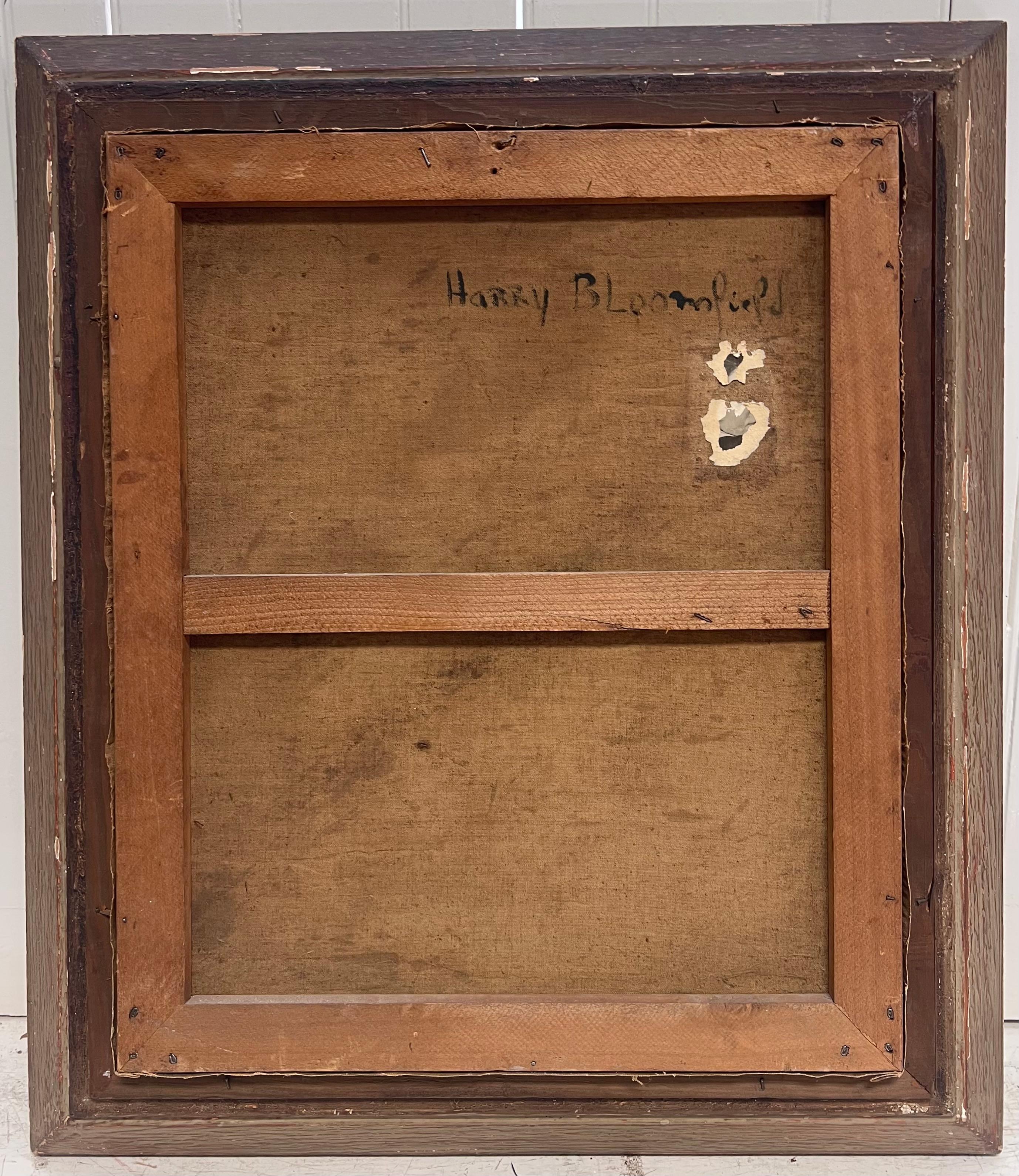 1930's English Impressionist Pintura al óleo firmada Naturaleza muerta Pintura espesa Impasto en venta 2