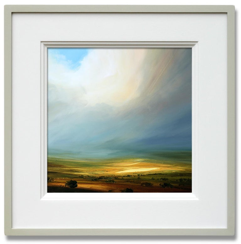 Harry Brioche Return To Blue Original Landscape Oil Painting