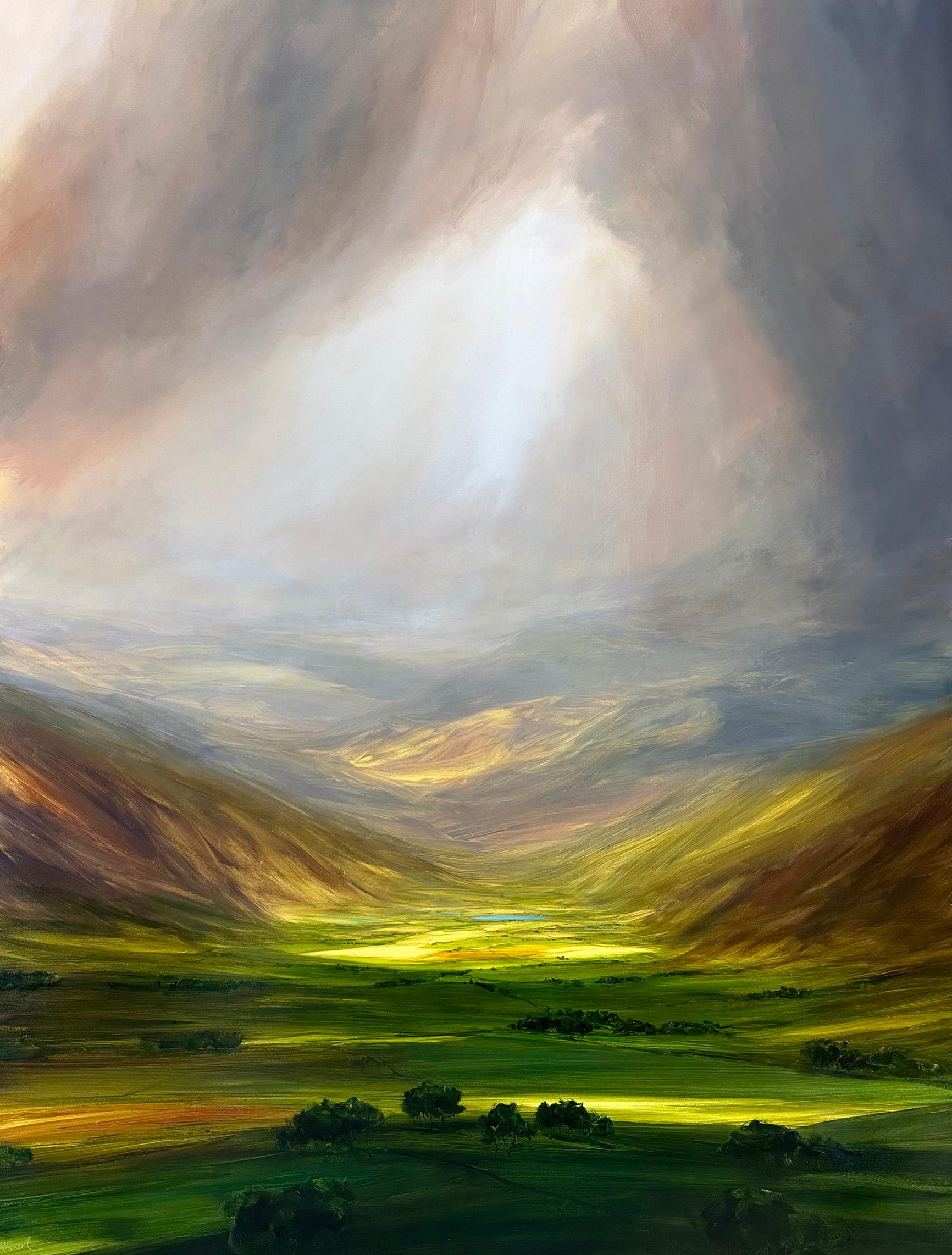 Harry Brioche Landscape Painting - A Ray of Hope